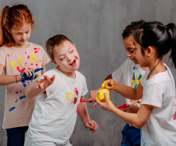 Niños diversidad